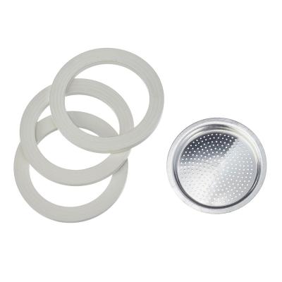 Recambio 3 gomas y filtro Bialetti Moka