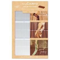 Molde para 3 tabletas chocolate Dubai