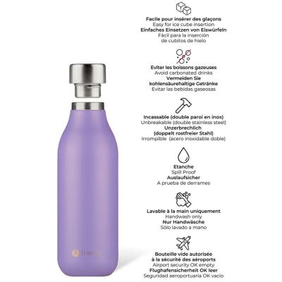Botella t�rmica 2.0 500 ml Violeta