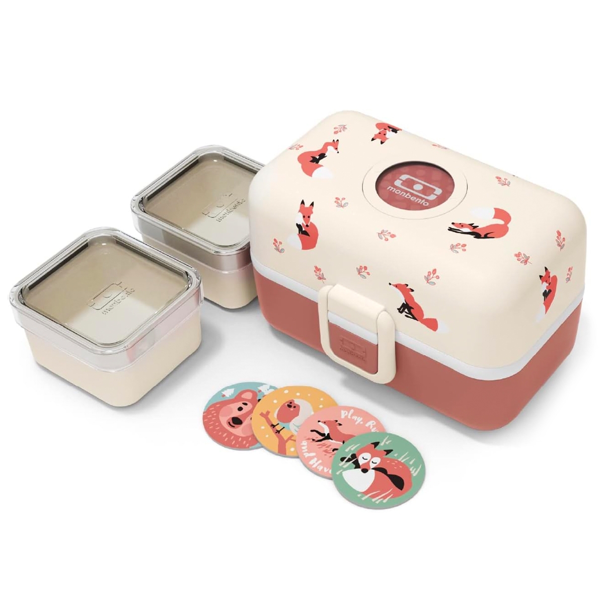 Fiambrera infantil Monbento Tresor Cinnamon Fox