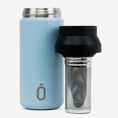 Termo cermico Runbott Cup Mii 350 ml polvo azul