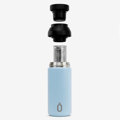 Termo cermico Runbott Cup Mii 350 ml polvo azul