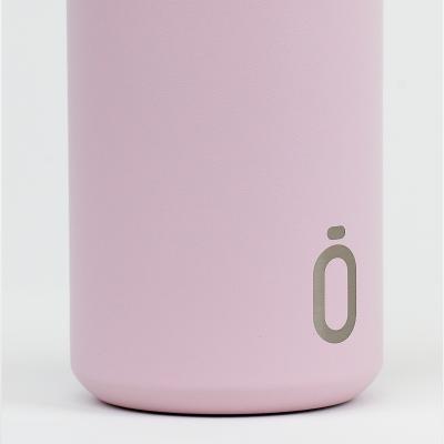 Termo cermico Runbott Cup Mii 350 ml polvo rosa