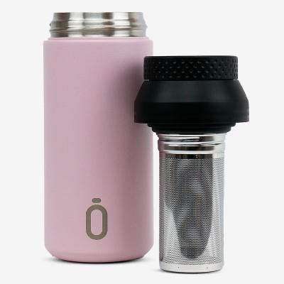Termo cermico Runbott Cup Mii 350 ml polvo rosa