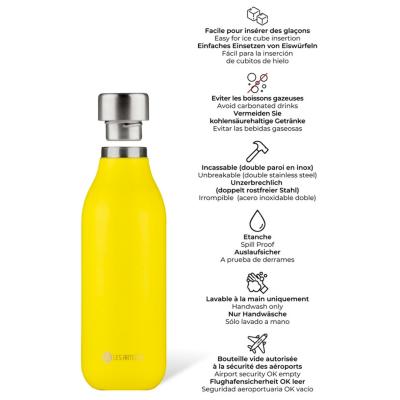 Botella t�rmica 2.0 500 ml Rio amarillo