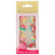 Set 8 decoracions de sucre Circ