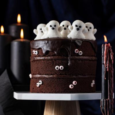 Set 12 decoraciones nubes Hallowen fantasmas
