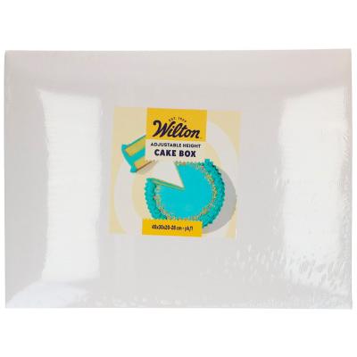 Caja para pasteles altura regulable 40x30x20-28