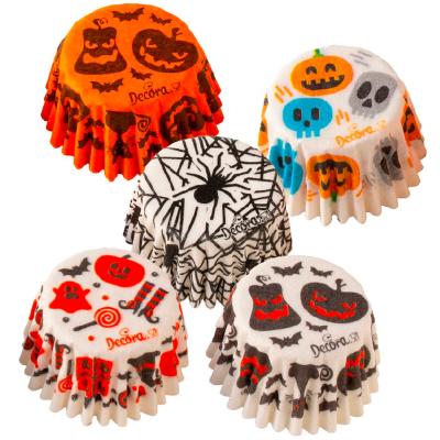 Papel mini cupcakes x100 Halloween