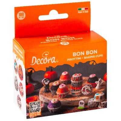 Papel mini cupcakes x100 Halloween