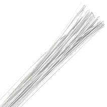 Set 20-22 hilo met�lico blanco para flores