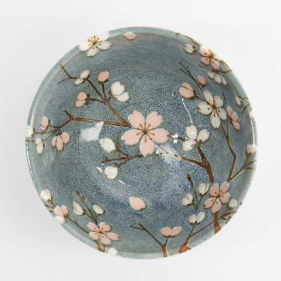 Bol japon�s Fujisakura Gray Blue
