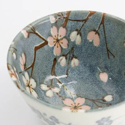 Bol japon�s Fujisakura Gray Blue