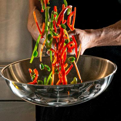 Wok Triply Natural acero