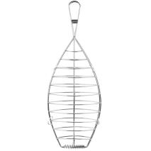 Parrilla doble besuguera inox