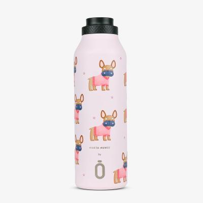 Botella trmica cermica Runbott Mii 600ml Bulldog