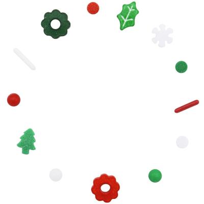 Set 6 Sprinkles PME Navidad Decor