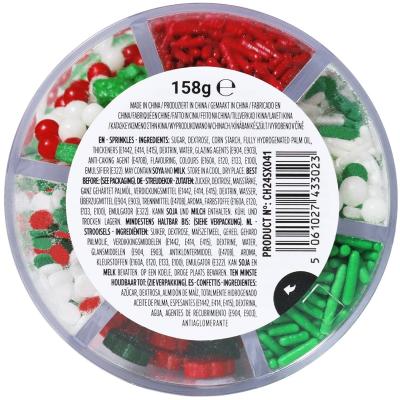 Set 6 Sprinkles PME Navidad Decor