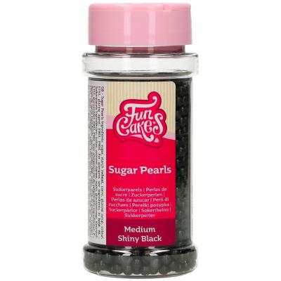 Sprinkles Perlas az�car 80 g negro brillante