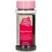 Sprinkles Perlas azcar 80 g negro brillante