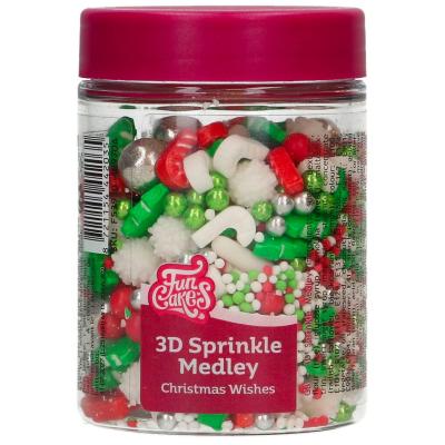Sprinkles 3D Medley Wishes Navidad 70 g