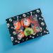 Juego 2 cajas para 6 cupcakes Esqueleto