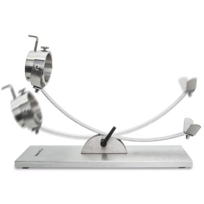 Jamonero Basculante acero inox 3 Claveles