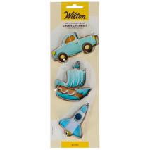 Set 3 cortadores galletas Transporte