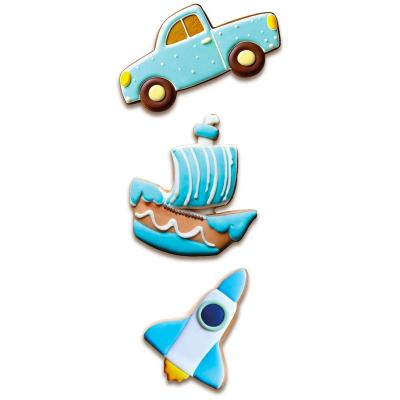 Set 3 cortadores galletas Transporte