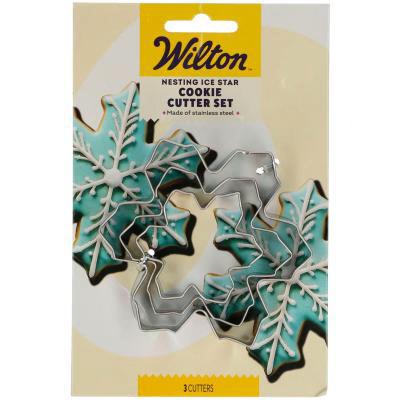 Set 3 cortadores galletas Nest Copo nieve