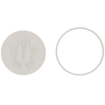 Set cortador y sello galletas Mu�eco de Jengibre