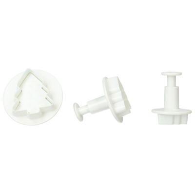 Juego 3 cortadores con expulsor �rbol de Navidad