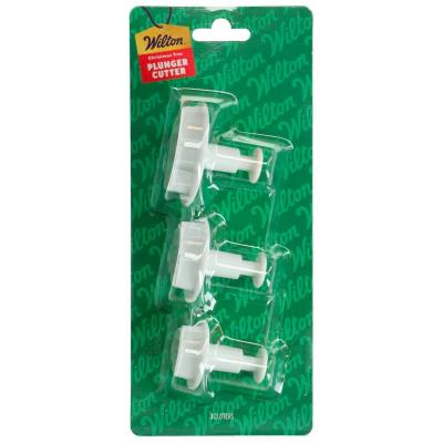 Juego 3 cortadores con expulsor �rbol de Navidad