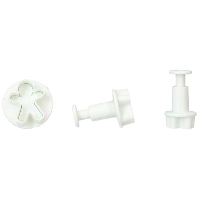 Juego 3 cortadores con expulsor Mu�eco jengibre