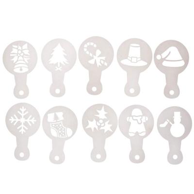 Set 20 stencils plantillas Navidad