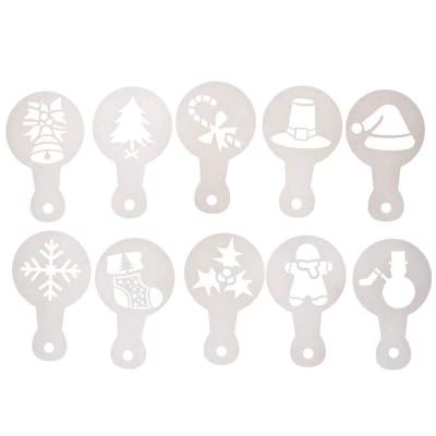 Set 20 stencils plantillas Navidad