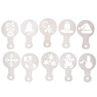 Set 20 stencils plantillas Navidad