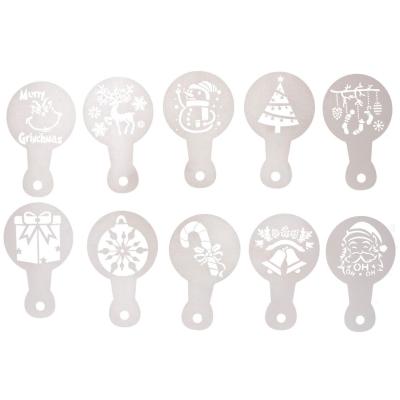 Set 20 stencils plantillas Navidad