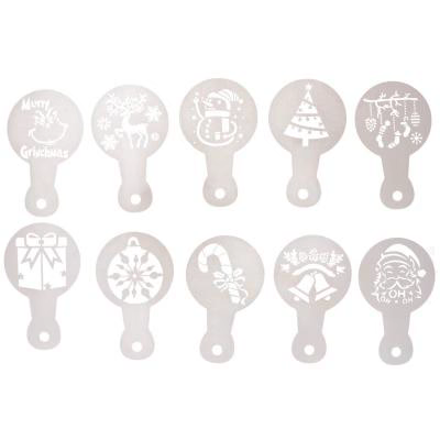 Set 20 stencils plantillas Navidad
