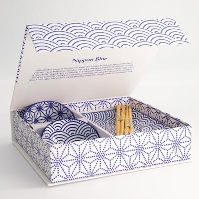 Set japon�s presentaci�n sushi makis Blue 6 piezas