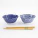 Set japon�s Nippon blue 2 boles tayo y palillos