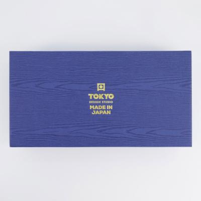 Set japon�s Nippon blue 2 boles tayo y palillos