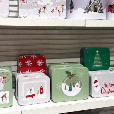 Caja metal Christmas sello oso S