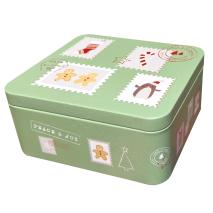 Caja metal Christmas sellos M