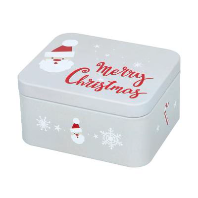 Caja metal Merry Xmas Santa S