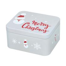 Capsa Merry Xmas Santa metall S