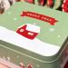 Caja metal Merry Xmas green S Caja metal Merry Xmas green S