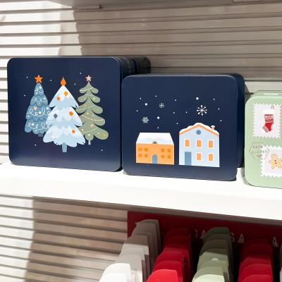 Caja metal Christmas night XL