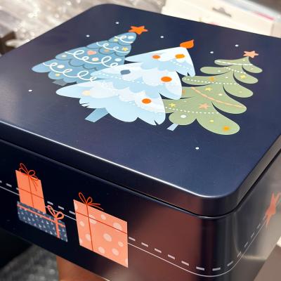 Caja metal Christmas night XL