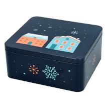 Caja metal Christmas night L